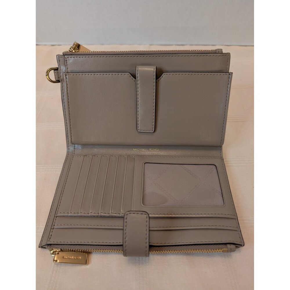 Michael Kors Python-Embossed Leather Zip-Around W… - image 4